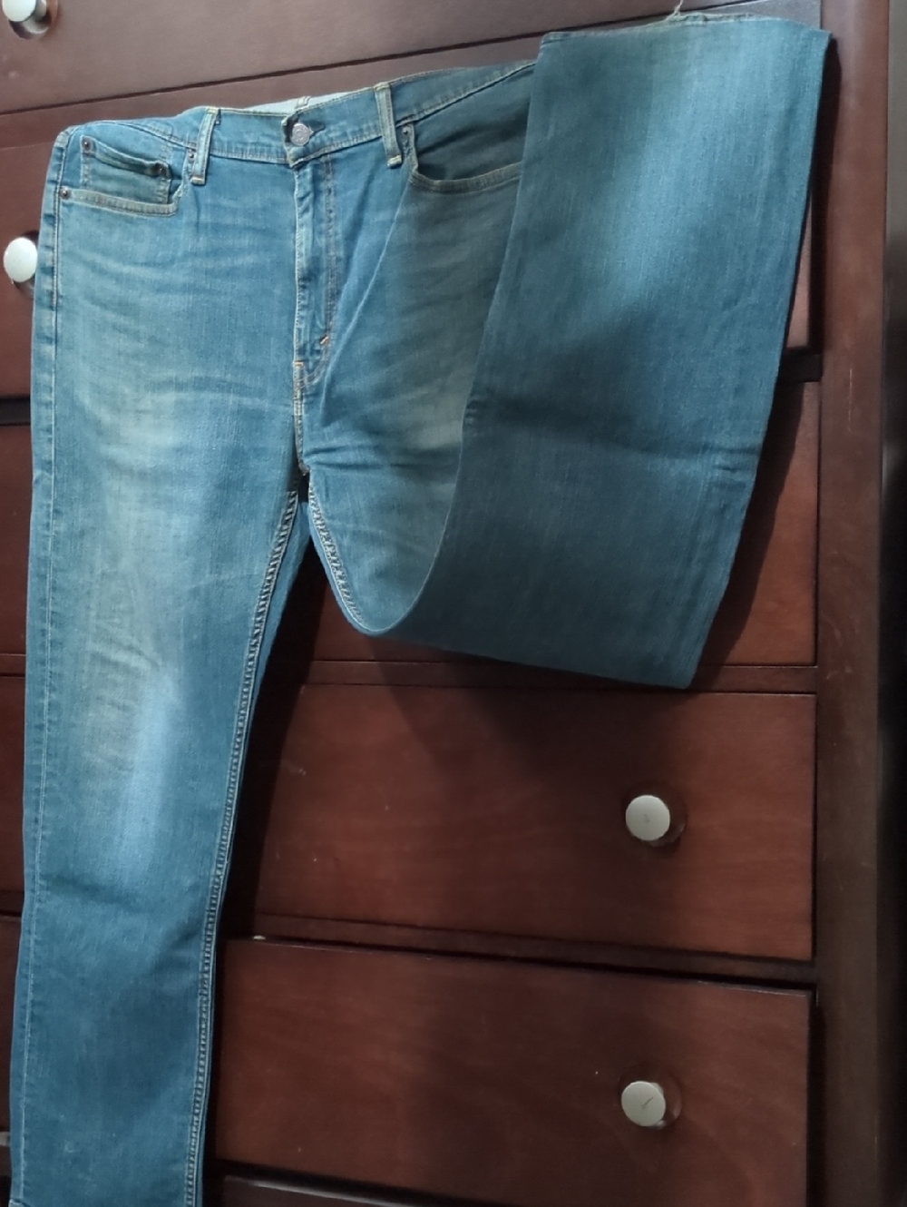 Levi's Men's Slim Straight Blue Jeans